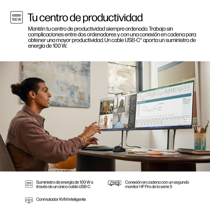 EAN 5715063749586 - HP Series 5 Pro 527pm pantalla para PC 68,6 cm (27") 2560 x 1440 Pixeles Quad HD LCD Negro imagen 7