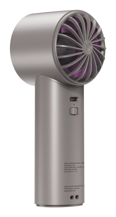 EAN 0023942323426 - Verbatim Cool 'n' Go Ice Touch Gris, Púrpura Ventilador de mano imagen 4