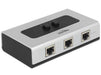 EAN 4043619876730 - DeLOCK 87673 hub de interfaz 1000 Mbit/s Negro, Gris imagen 1