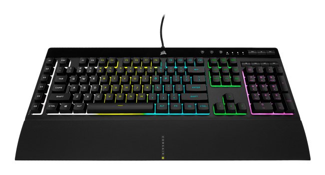 Teclado Gamer Corsair K55 Pro Rgb (Negro)