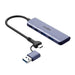 EAN 8436624420252 - CoolBox HUB4 lite USB 3.2 Gen 1 (3.1 Gen 1) Type-A + Type-C 5000 Mbit/s Gris imagen 2