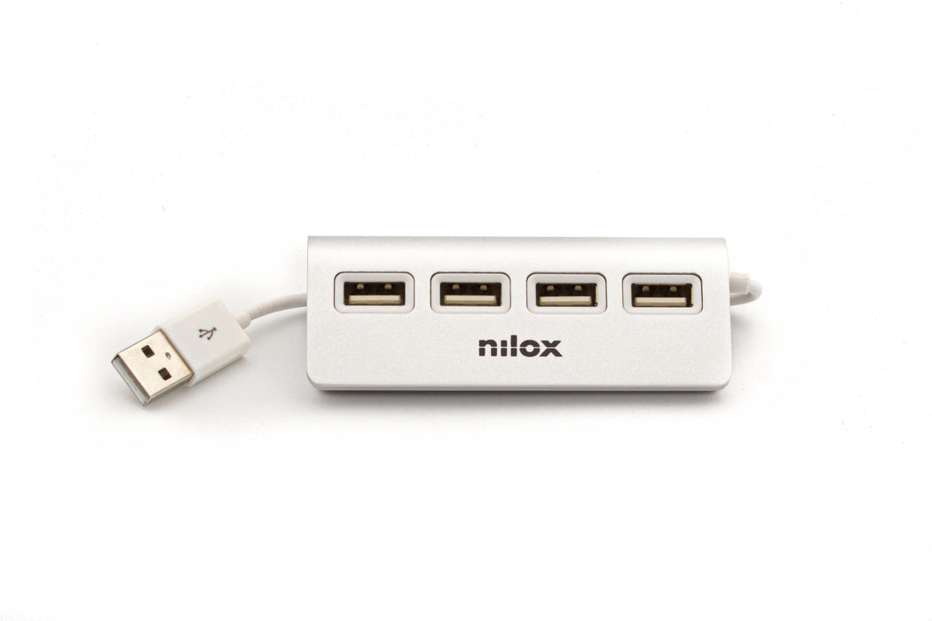 Hub 4 Puertos Usb 2.0 Alu