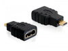 EAN 4043619652426 - DeLOCK HDMI micro D/HDMI A HDMI mirco D Negro imagen 1