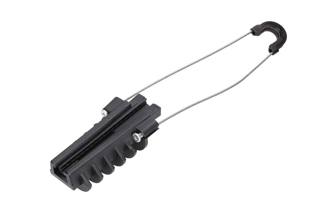 Extralink Anchoring Clamp Pa6-9 Abrazadera Para Cable Negro, Acero