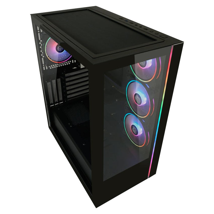 EAN 4260070120015 - LC-Power LC-808B-ON carcasa de ordenador Midi Tower Negro imagen 4