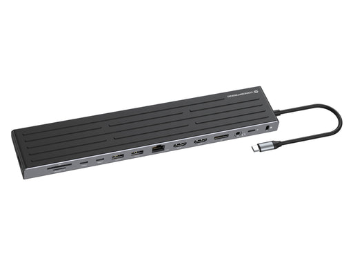 EAN 4015867241288 - Conceptronic DONN32B base para portátil y replicador de puertos Alámbrico USB 3.2 Gen 1 (3.1 Gen 1) Type- imagen 1