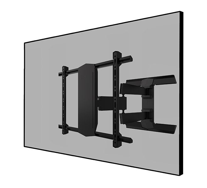 Dual Stud Double Arm Flat  Screen Wall Mount With Tilt &