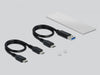 EAN 4043619426348 - DeLOCK 42634 caja para disco duro externo Caja externa para unidad de estado sólido (SSD) Plata imagen 3