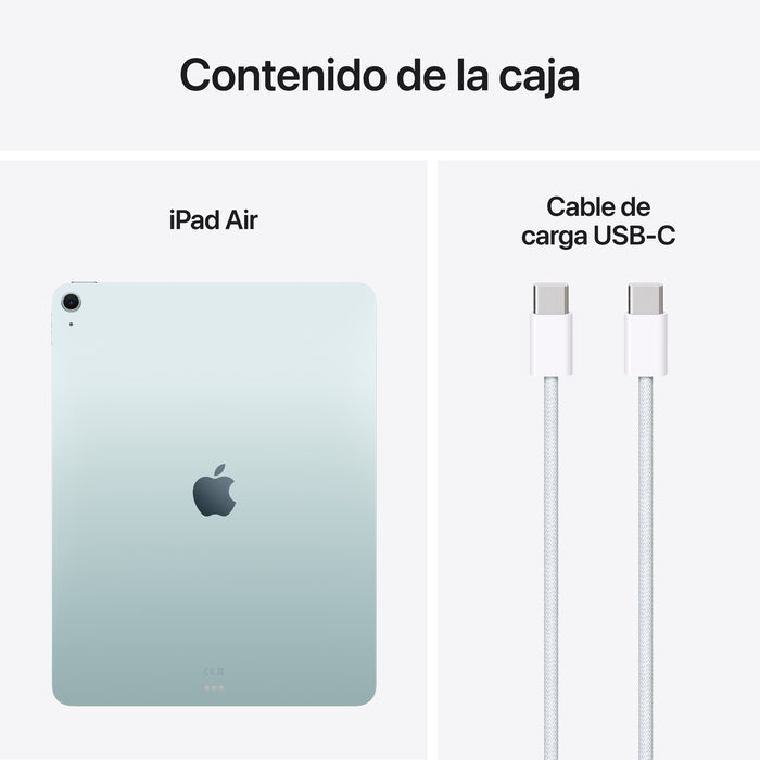 EAN 0195949977497 - Apple iPad Air Apple M 512 GB 33 cm (13") 8 GB Wi-Fi 6E (802.11ax) iPadOS 18 Azul imagen 10