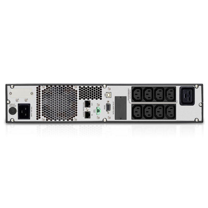 EAN 662919095234 - V7 UPS1RM2U3000-1E sistema de alimentación ininterrumpida (UPS) Línea interactiva 3 kVA 2700 W imagen 3