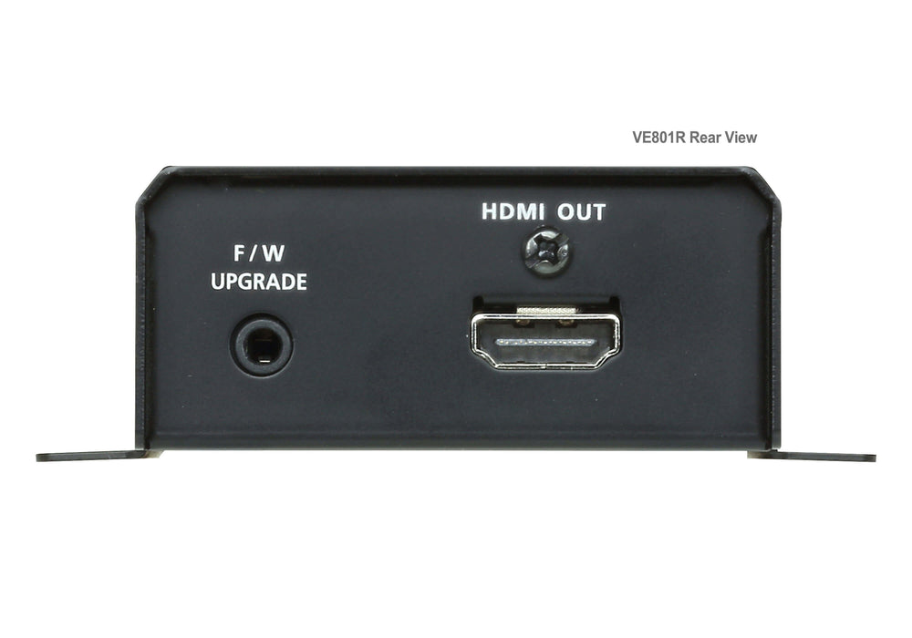 EAN 4719264642791 - ATEN VE801R extensor audio/video Receptor AV Negro imagen 3