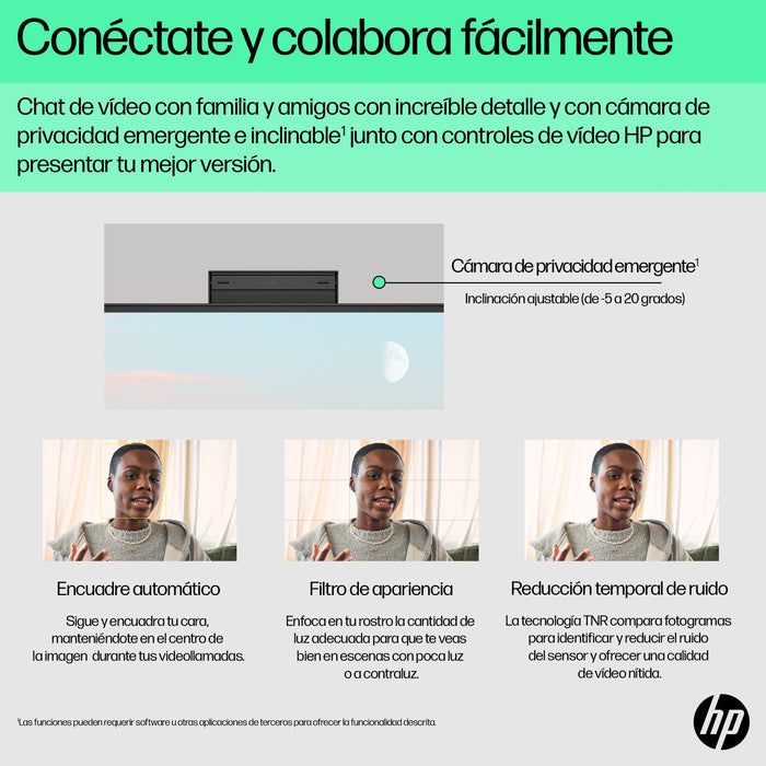 EAN 0199251923203 - HP 24-cr0161ns AMD Ryzen™ 5 7520U 60,5 cm (23.8") 1920 x 1080 Pixeles PC todo en uno 16 GB LPDDR5-SDRAM 5 imagen 10