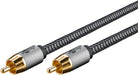 EAN 4040849652998 - Goobay 65296 cable de audio 10 m RCA Plata, Negro imagen 1