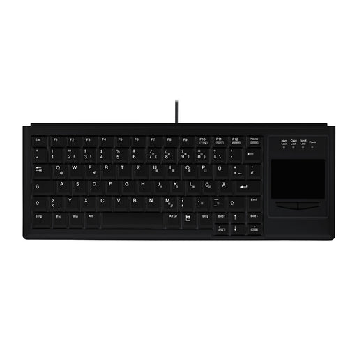 EAN 7061115700523 - Contour Design Active Key AK-4400-GU teclado Industrial USB QWERTZ Alemán Negro imagen 1