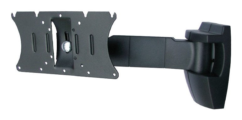 Soporte Pared Omb Bisolution Bk Orientable Vert. +-20º Giro 190º Vesa 50/ 75/ 100 / 100x200 10-32 Max 20kg Color Negro