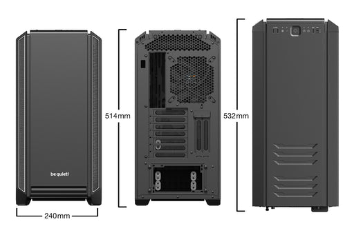 EAN 4260052187043 - be quiet! Silent Base 601 Window Midi Tower Negro, Plata imagen 2
