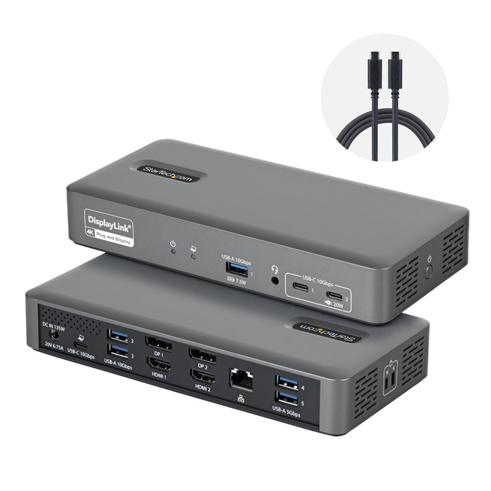 Startech.Com Startech - Estación De Acoplamiento - Usb-C 3.2 Gen 2