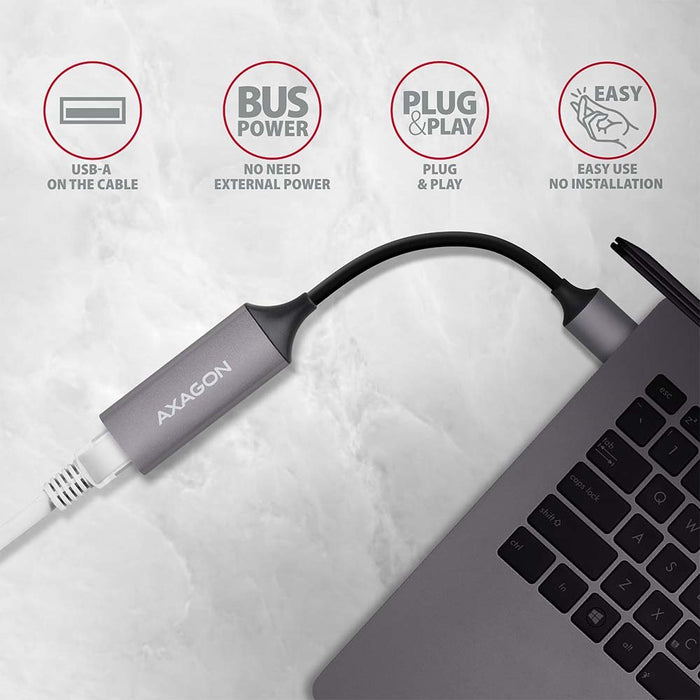 EAN 8595247905567 - Axagon ADE-TR adaptador y tarjeta de red Ethernet 1000 Mbit/s imagen 3
