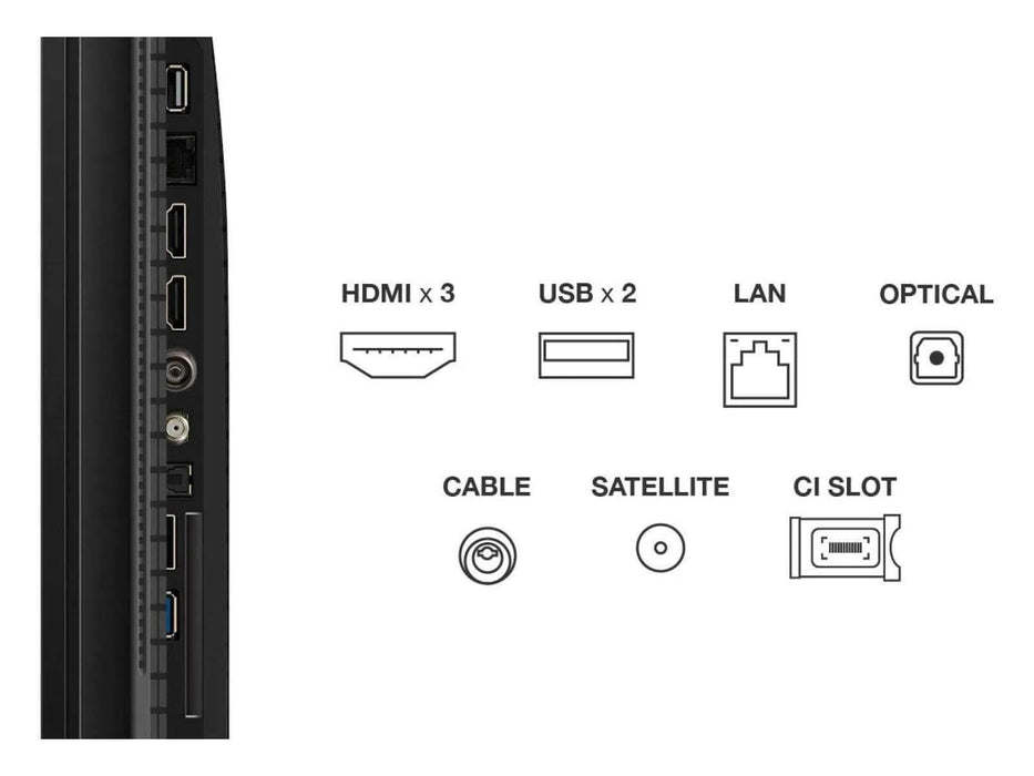 EAN 5901292528812 - TCL T69C 43T69C Televisor 109,2 cm (43") 4K Ultra HD Smart TV Wifi Negro 350 cd / m² imagen 5