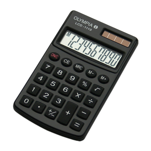 EAN 4030152190010 - Olympia LCD 1110 calculadora Bolsillo Calculadora básica Negro imagen 1