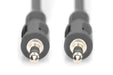 EAN 4016032330929 - Digitus AK-510100-025-S cable de audio 2,5 m 3,5mm Negro imagen 2