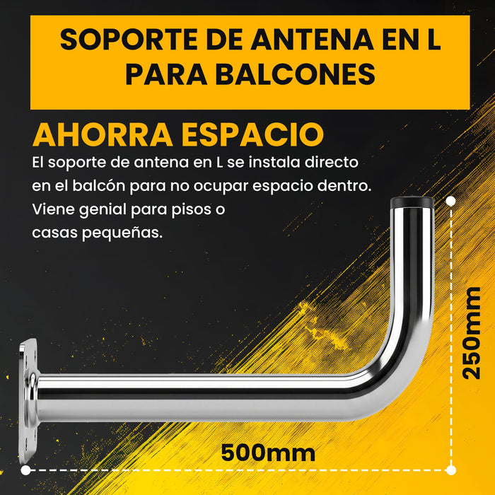 EAN 5902560366815 - Extralink L500 BALCONY HANDLE MOUNT WITH U-BOLTS M8 imagen 8