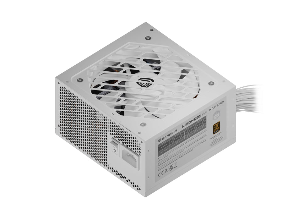 Fuente De Alimentación  Genesis Nihon 750nm  750 W 20+4 Pin Atx Atx Negro