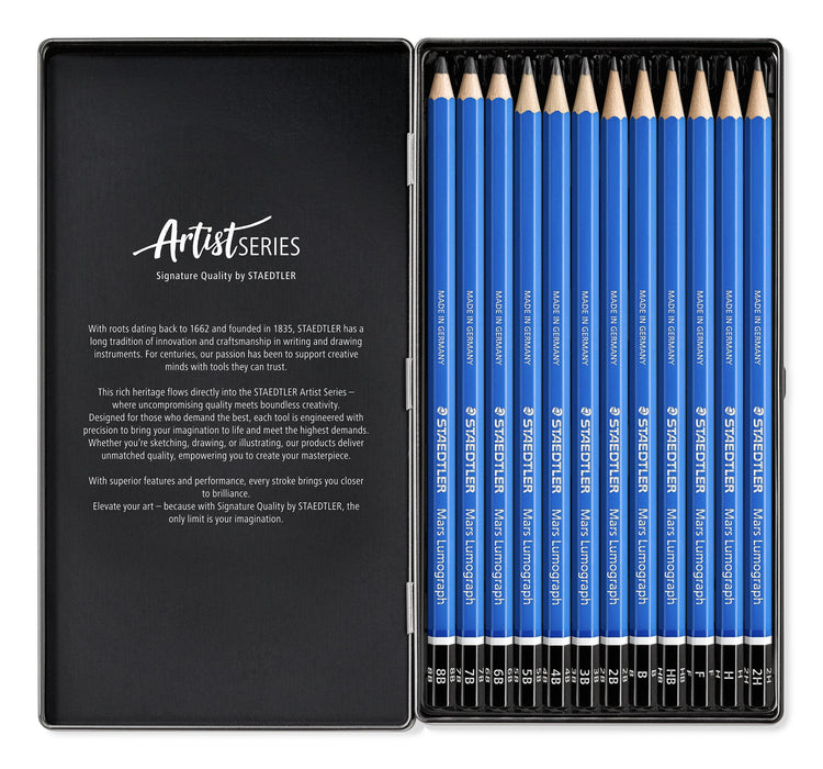 EAN 4007817114681 - Staedtler Mars Lumograph 100 12 pieza(s) imagen 2