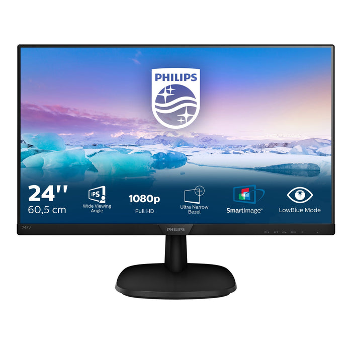 EAN 8712581742386 - Philips V Line 243V7QDAB/00 pantalla para PC 60,5 cm (23.8") 1920 x 1080 Pixeles LED Negro imagen 4