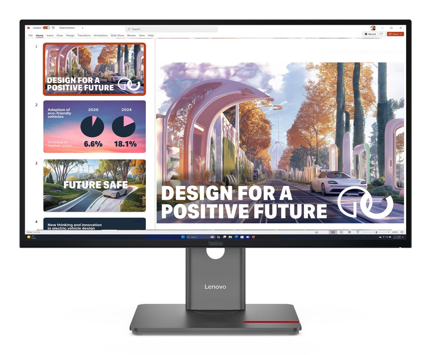 EAN 0198156536532 - Lenovo ThinkVision P27QD-40 pantalla para PC 68,6 cm (27") 2560 x 1440 Pixeles Wide Quad HD LED Negro imagen 1