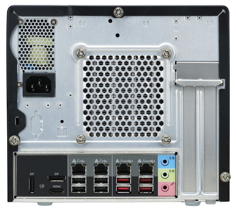 EAN 0887993005447 - Shuttle XPC cube SW580R8 PC/estación de trabajo barebone Cubo Negro Intel W580 LGA 1200 (Socket H5) imagen 3