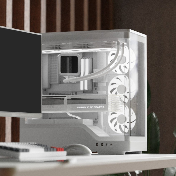 EAN 4711530964088 - Aerocool P500A-WT Midi Tower Blanco imagen 6