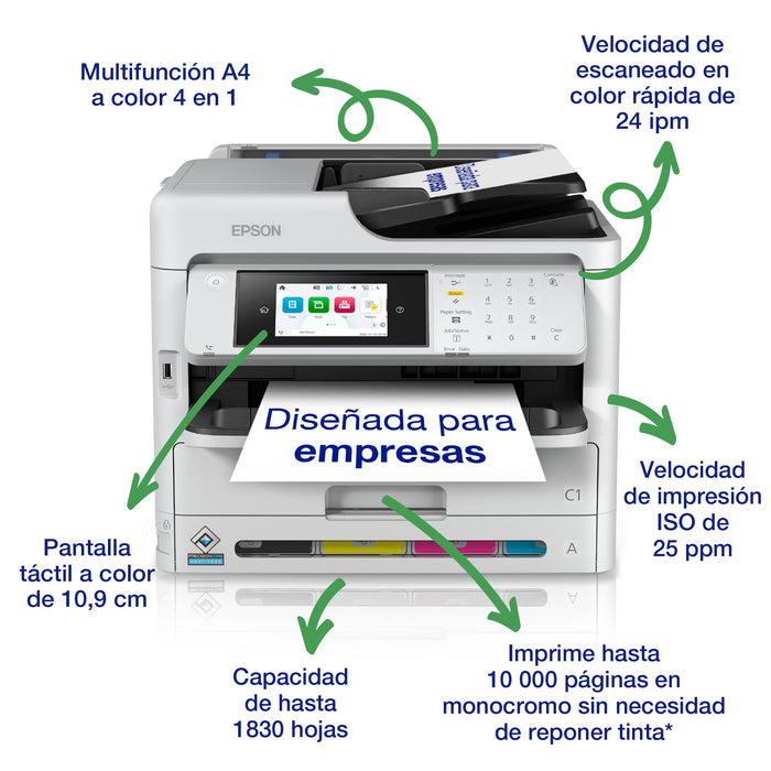 EAN 8715946703503 - Epson WorkForce Pro WF-C5890DWF Inyección de tinta A4 4800 x 1200 DPI 34 ppm Wifi imagen 12