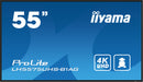 EAN 4948570123469 - iiyama LH5575UHS-B1AG pantalla de señalización Pantalla plana para señalización digital 138,7 cm (54.6")  imagen 2