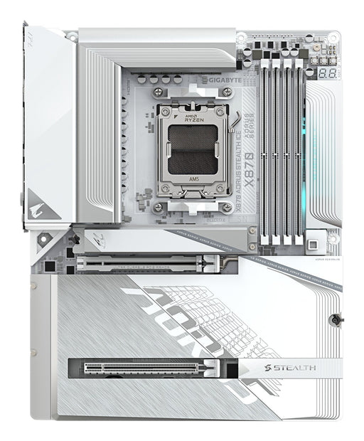 EAN 4719331873097 - GIGABYTE X870 AORUS STEALTH ICE AMD X870 Zócalo AM5 ATX imagen 2