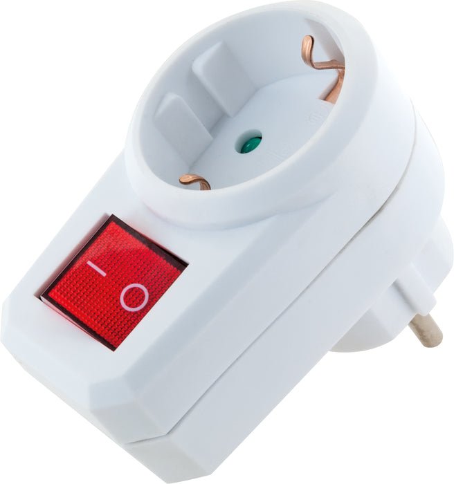 EAN 4004005039597 - Schwaiger STVT1000 adaptador de enchufe eléctrico Tipo F Blanco imagen 1