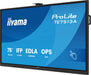 EAN 4948570128129 - iiyama TE7513A-B3AG pantalla de señalización Panel plano interactivo 190,5 cm (75") LCD Wifi 500 cd / m²  imagen 7