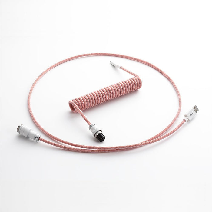 Cablemod Pro Coiled Keyboard Cable Usb-C A Usb Tipo A, Orangesicle - 150cm