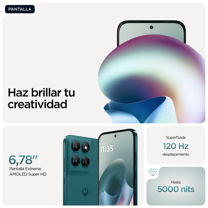 EAN 0840493617213 - Motorola moto g77 17,3 cm (6.8") Ranura híbrida Dual SIM Android 16.0 5G USB Tipo C 8 GB 256 GB 5200 mAh  imagen 3