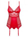 EAN 5901688213353 - Obsessive Lovica Conjunto de lencería Rojo Elastano, Poliamida imagen 1