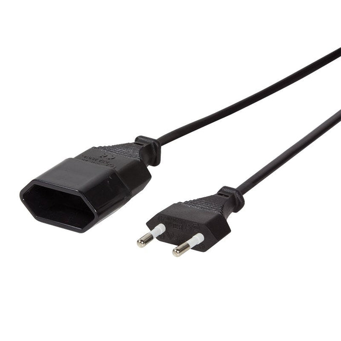 Logilink 3m, 2xcee 7/16 Negro Cee7/16