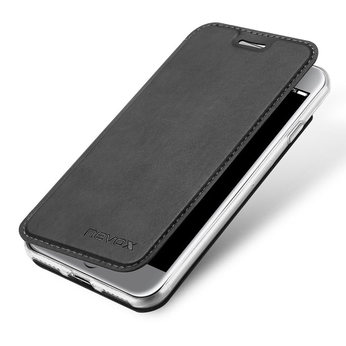 EAN 4250686405132 - nevox 1513 funda para teléfono móvil 11,9 cm (4.7") Folio Negro imagen 3