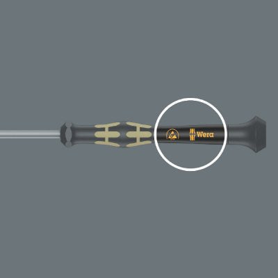Wera 05030100001 - Destornillador Kraftform Micro Ranura