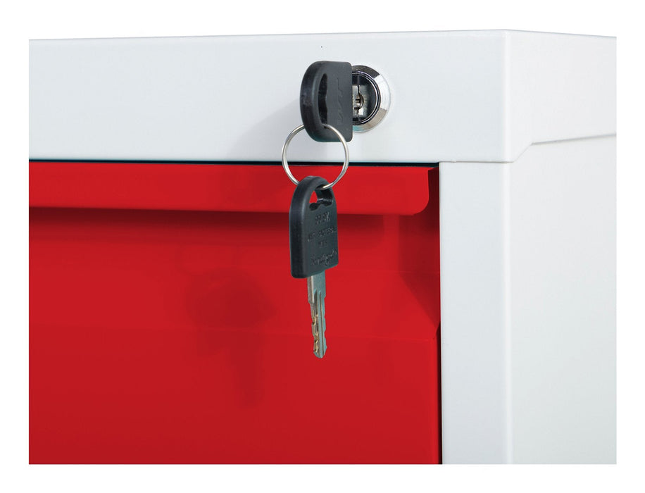 Phoenix Safe Hängeregimraturschrank 3 Schubladen Rot