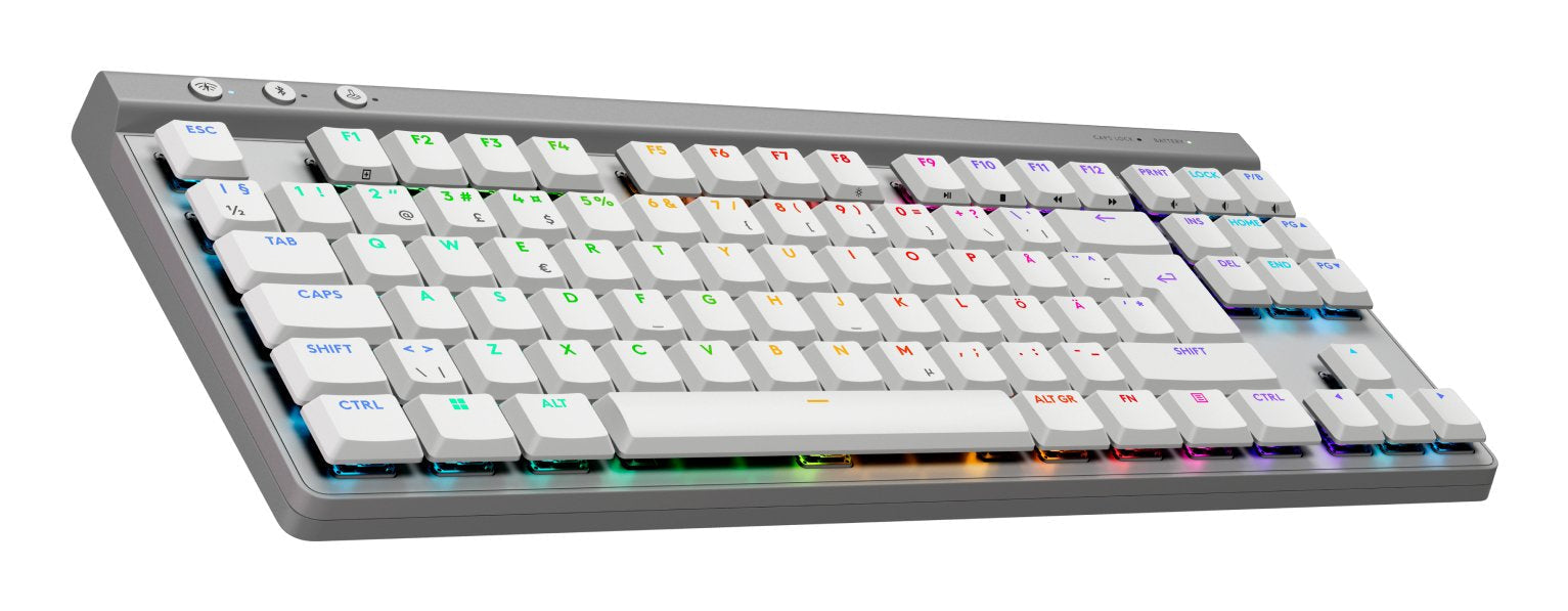 Logitech G515 Lightspeed Tkl Blanco (Pan)