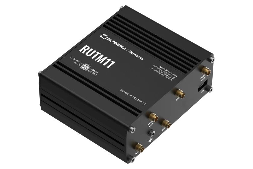 EAN 4779051840496 - Teltonika RUTM11 router Gigabit Ethernet Negro imagen 3