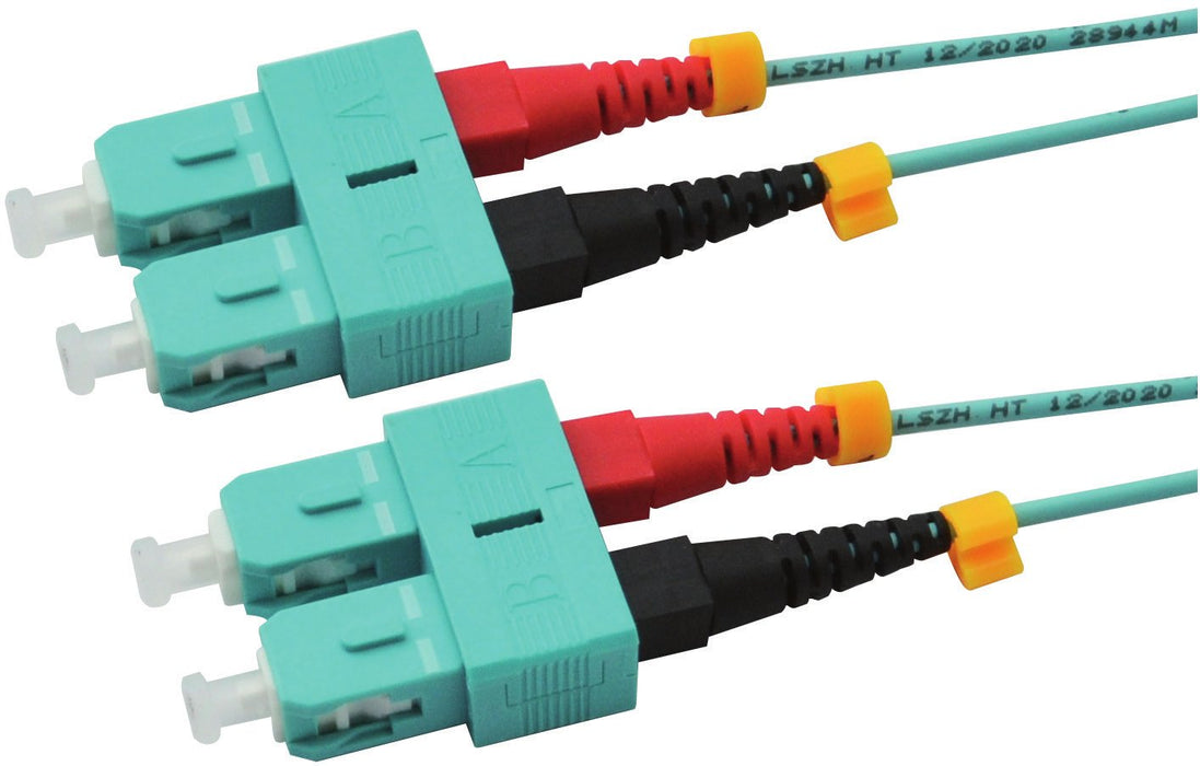 Red 2716-10-0002 Lwl-Duplex Cable De Red Sc Sc 2,0m Om3 Aqua
