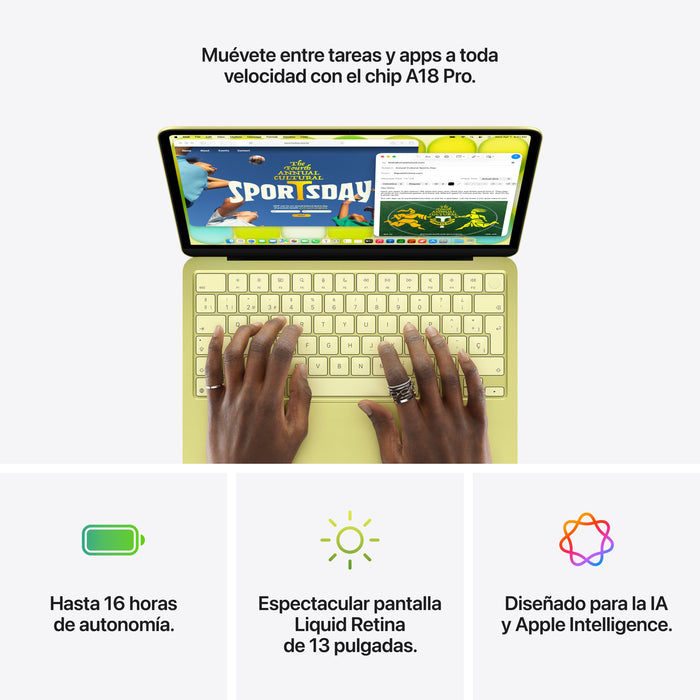 Apple Macbook Neo 13' A18 Pro 6-Core Cpu 8gb 512gb Ssd 5-Core Gpu Touch-Id Índigo
