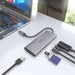 EAN 8435739903575 - AISENS ASUC-6P029-GR base para portátil y replicador de puertos Alámbrico USB 3.2 Gen 1 (3.1 Gen 1) Type- imagen 6