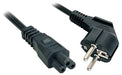EAN 4002888304054 - Lindy 2m, CEE 7/7 - IEC 320 C5 Negro CEE7/7 C5 acoplador imagen 1